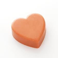 Dindi looose heart soap tangerine