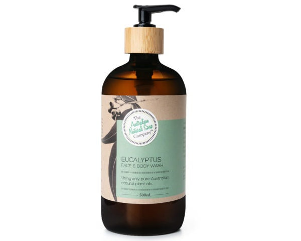 The Australian Natural Soap Co Eucalyptus Face & Body Wash