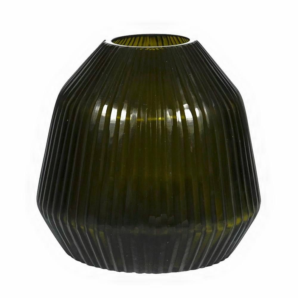 Brian Tunks Conical Mini Vase Olive